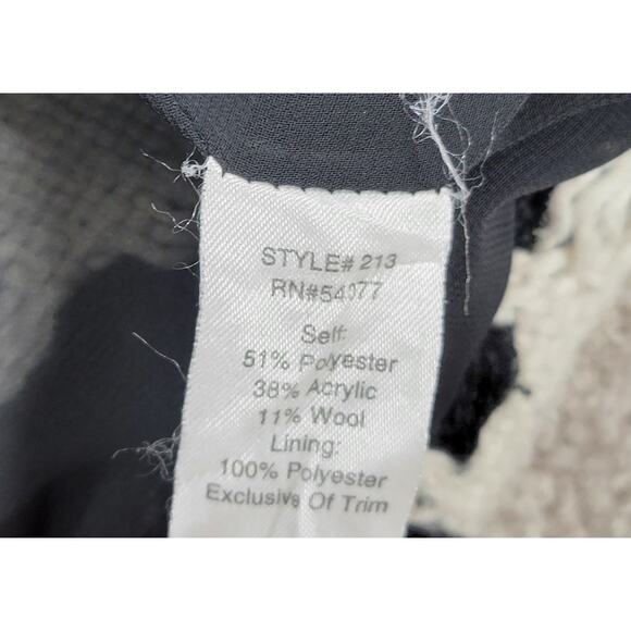 CAbi Black and White Houndstooth Vest - Picture 16 of 16